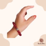 Ruby Stone Bracelet - 8mm Beads - view 2