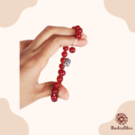 Ruby Stone Bracelet - 8mm Beads - view 3