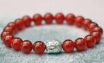 Ruby Stone Bracelet - 8mm - view 2