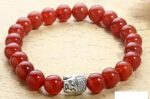 Ruby Stone Bracelet - 8mm - view 3