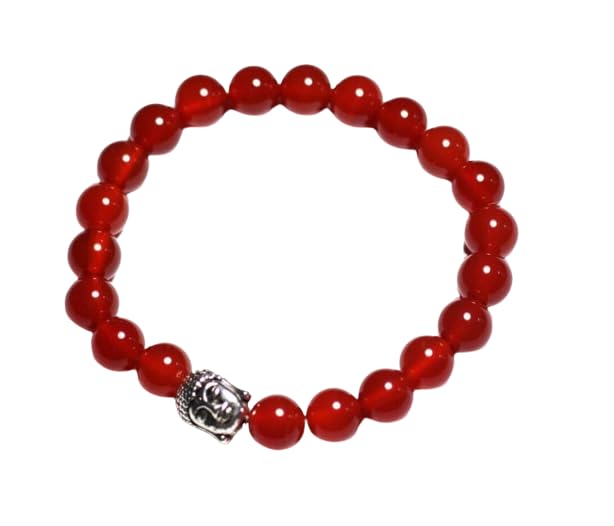 Ruby Stone Bracelet - 8mm