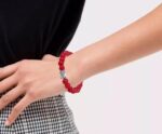 Ruby Stone Bracelet - 8mm - view 4