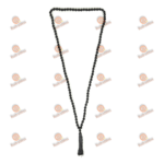 108+1 Beads 7mm Black Hakik Mala