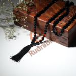 108+1 Beads 7mm Black Hakik Mala - view 2