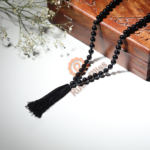 108+1 Beads 7mm Black Hakik Mala - view 4