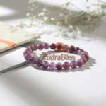 Amethyst 6mm Bead Bracelet - view 2