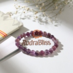 Amethyst 6mm Bead Bracelet - view 3