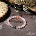 Rose Quartz Bracelet - 8mm Beads - view 4