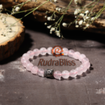 Rose Quartz Bracelet - 8mm Beads - view 2