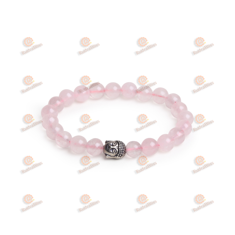 Rose Quartz Bracelet - 8mm Beads