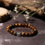 Tiger Eye Bracelet - 8mm Beads - view 4