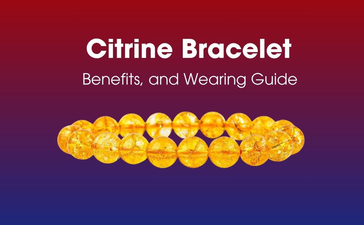 Citrine bracelet