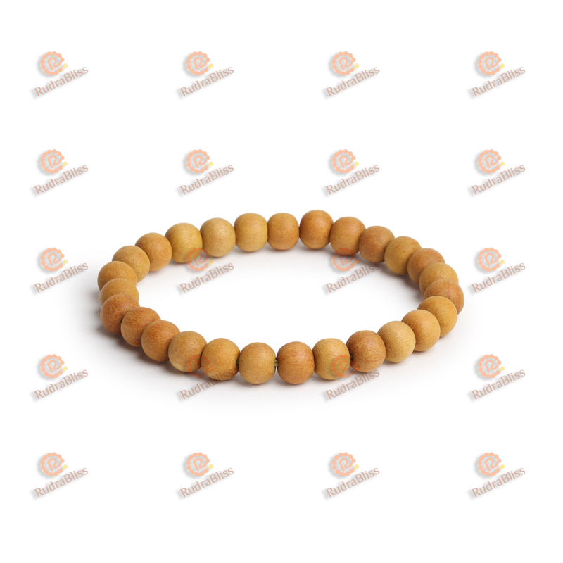 White Chandan Bracelet