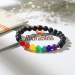 7 Chakra Lava Bracelet - view 3