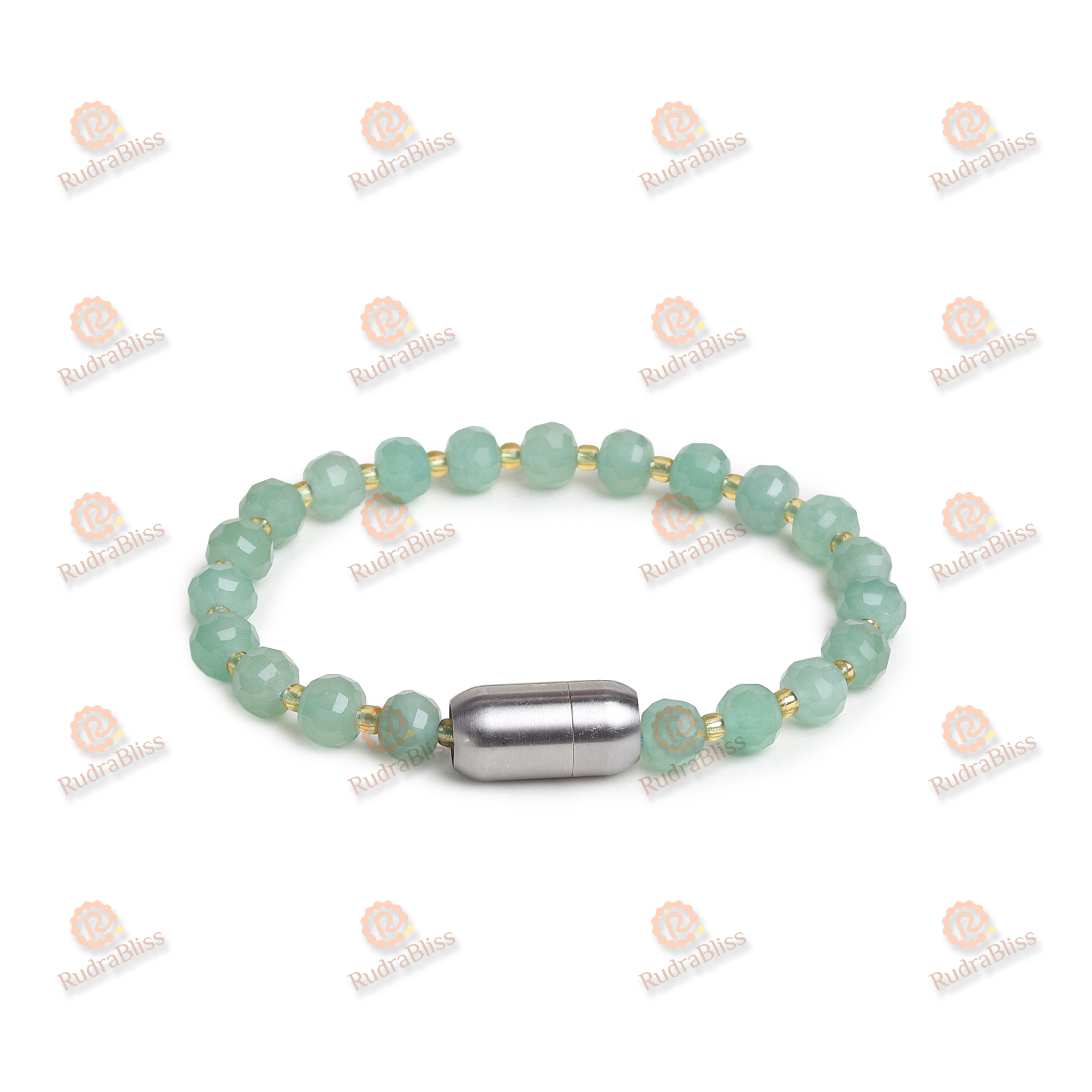 Green Aventurine Mag Lock Bracelet