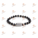 Black Hakik Mag Lock Bracelet