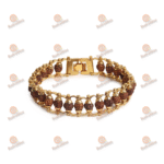 Rudraksha Cycle Chain Bracelet