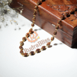 Rudraksha Gold Capping Mala - view 4