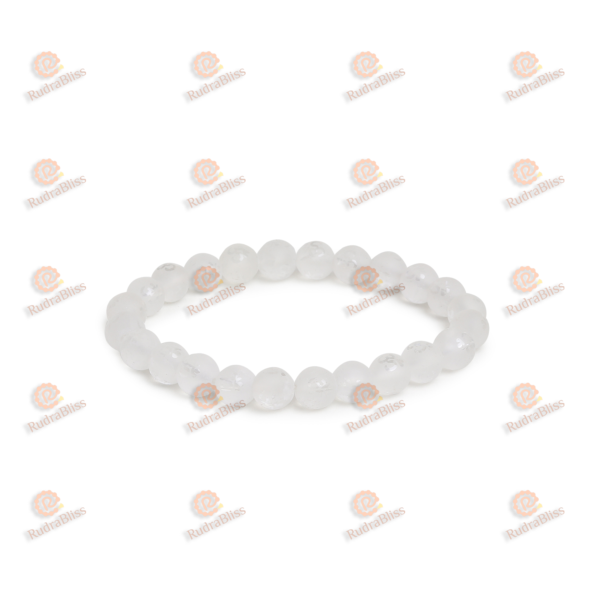 Sphatik Om Bracelet